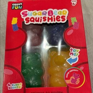 Sugar Bear Squishies - Colorful Set